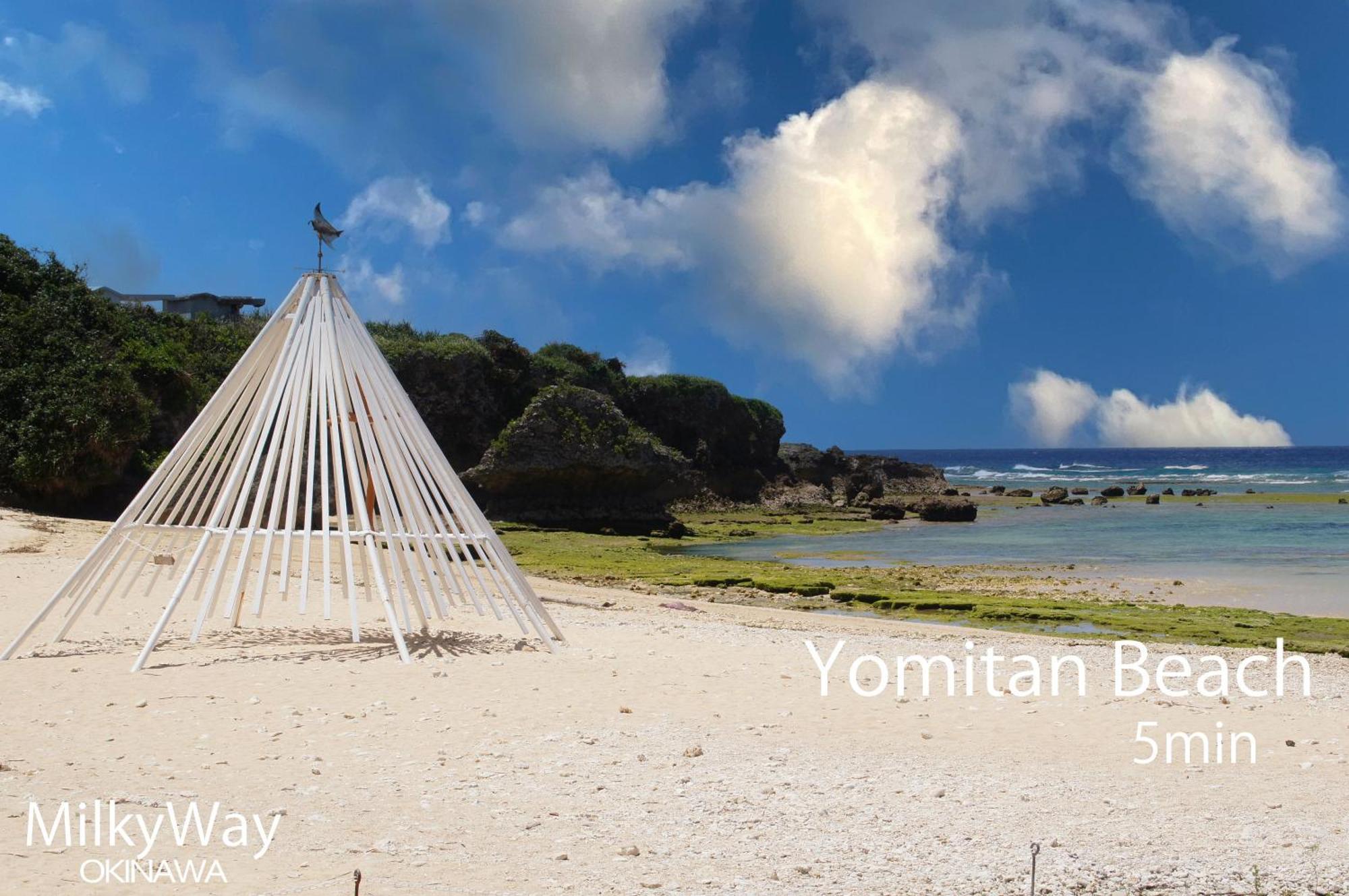 Okinawa Milky Way Villa Yomitan Exterior photo